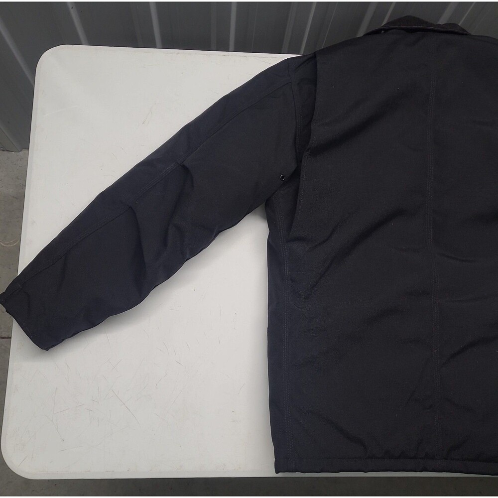 Vtg Carhartt C55 Yukon Extremes Arctic-Quilt Lined Chore Coat Corduroy Collar - Picture 8 of 12